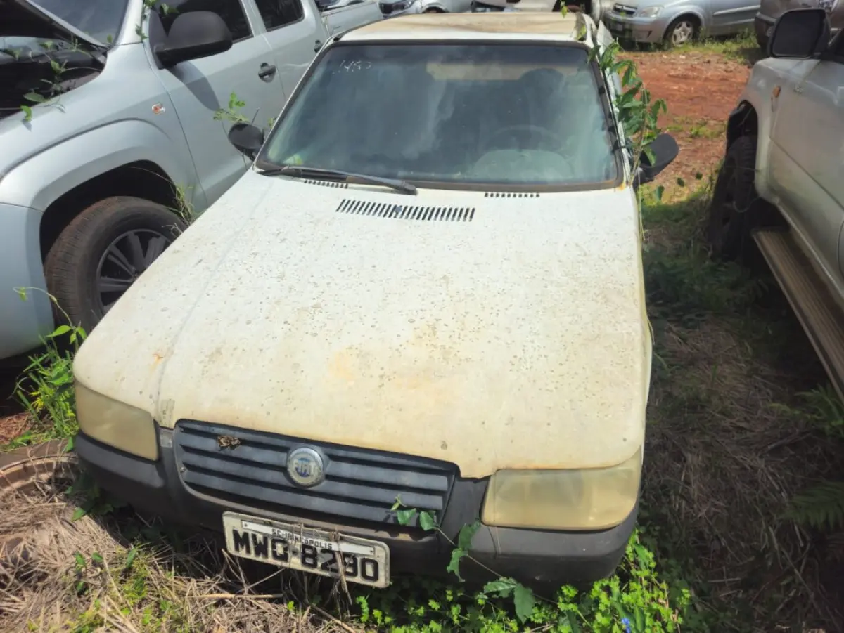 LOTE 000 - VEÍCULO FITAT UNO MILE 1.0 FIRE FLEX ANO 2006/2006 PLACAS MWQ 8290-SC