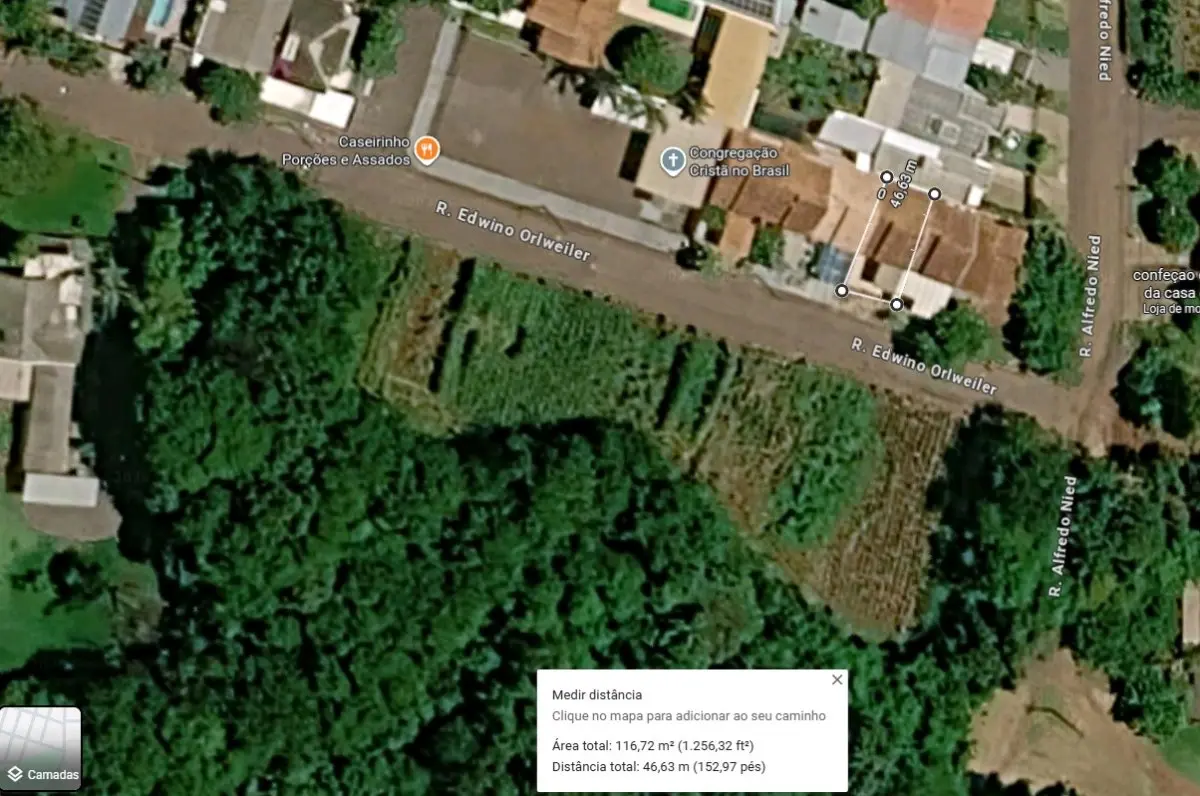 LOTE 000 - TERRENCO COM 116,69 M2 E CASA COM 64,56 M2 - MARECHAL CANDIDO RONDON PR