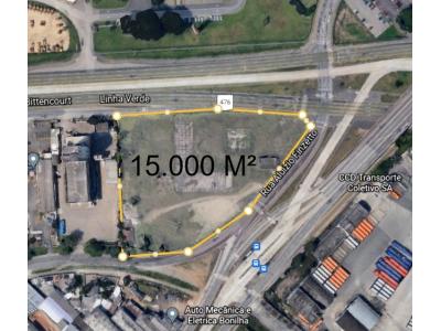 LOTE 000 - TERRENO  COMERCIAL EM CURITIBA PR  15 MIL M2 NA LINHA VERDE