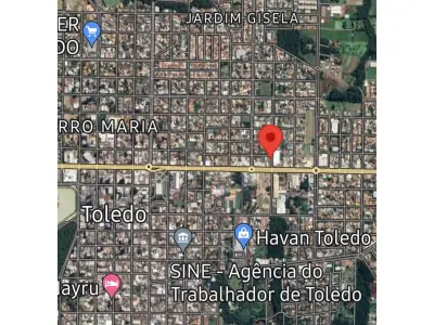 LOTE 001 - TERRENO COMERCIAL TOLEDO PR. ( 1.067 M2) AVENIDA PARIGOT DE SOUZA.