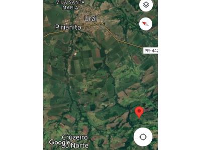 LOTE 000 - AREA RURAL, SÍTIO DE  24,2 Ha ( 10 alqueires)  EM URAÍ/PR