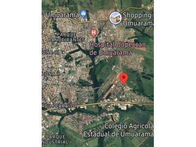 LOTE 000 - TERRENO DE ESQUINA COM 180M2 EM UMUARAMA PR ( PARQUE BONFIM ) 2 CASAS NÃO AVERBADAS.