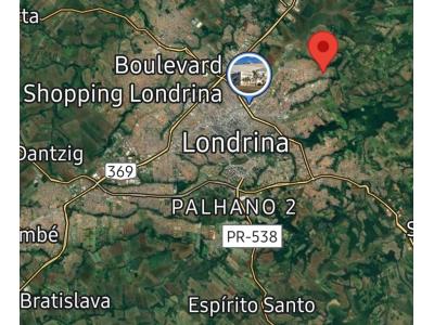 LOTE 000 - TERRENO DE 200 m2 com CASA EM ALVAENARIA DE 129,45 m2 em LONDRINA/PR