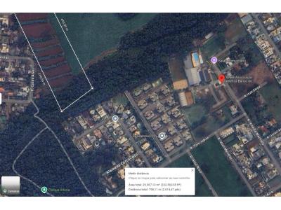 LOTE 000 - TERRENO COM 29.962,31 M2 NO BAIRRO CANADÁ EM CASCAVEL PR. ( FUNDOS COM CONDOMÍNIO TOM JOBIM)