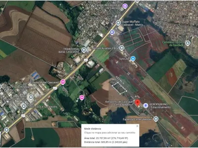 LOTE 000 - TERRENO COM 25.704,95 M2 - ESTRADA DO AEROPORTO - CASCAVEL - PR