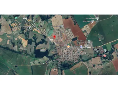 LOTE 000 - TERRENO COM 200 M2  COM IMOVEL ALVENARIA DE 120M2 ( NÃO AVERBADO) em GUAPIRAMA PR -