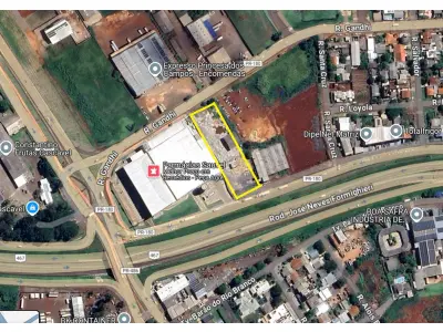 LOTE 000 - TERRENO COMERCIAL com 4.413,48 m2 - na RUA GANDHI - ( ao lado do Atacado Porti) - CASCAVEL PR.