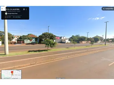 LOTE 001 - TERRENO URBANO COM 602 m2 e   BARRACÃO/SALA COMERCIAL com 233 m2   EM MARECHAL CANDIDO RONDON PR