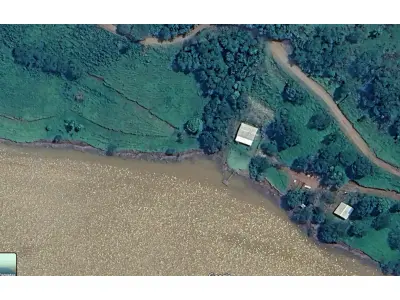 LOTE 000 - TERRENO RURAL COM 1.050 M2  no ALAGADO de  BOA VISTA APARECIDA PR (FRENTE PARA O ALAGADO)