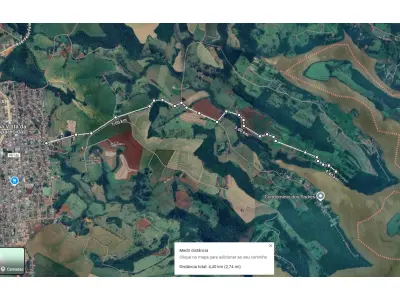 LOTE 000 - TERRENO RURAL COM 1.050 M2  no ALAGADO de  BOA VISTA APARECIDA PR (FRENTE PARA O ALAGADO)