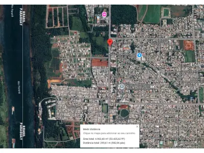 LOTE 000 - TERRENO COM  4.958,92 m2 FOZ DO IGUAÇU PR - AVENIDA GENERAL MEIRA ( Prox. Residencial Angatu)
