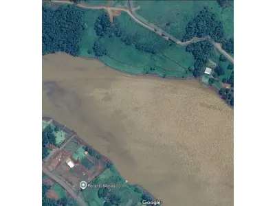 LOTE 000 - TERRENO RURAL COM 1.050 M2  no ALAGADO de  BOA VISTA APARECIDA PR (FRENTE PARA O ALAGADO)