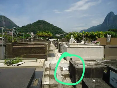 LOTE 000 - JAZIGO PERTPÉTUO - CEMITÉRIO SÃO JOÂO BATISTA - RIO DE JANEIRO - RJ