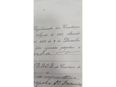 LOTE 000 - JAZIGO PERTPÉTUO - CEMITÉRIO SÃO JOÂO BATISTA - RIO DE JANEIRO - RJ