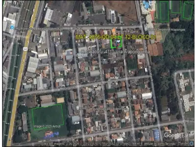 LOTE 001 - 12 APARTAMENTOS  EM ARAPONGAS PR  -( 2 BLOCOS DE 6 APTOS)