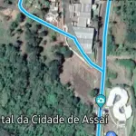 LOTE 000 - BARRACÃO INDUSTRIAL medindo aprox.  2.200 M2 localizado em  ASSAI PR.