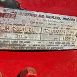 LOTE 000 - PLANTADEIRA – MARCA JUMIL – Modelo JM 2800 8L– Ano Fabricação e Modelo 1994 – Cor Vermelho. Linhas 08 - Sistema Arrasto - Serie – 02-0001511-94