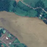LOTE 000 - TERRENO RURAL COM 1.050 M2  no ALAGADO de  BOA VISTA APARECIDA PR (FRENTE PARA O ALAGADO)