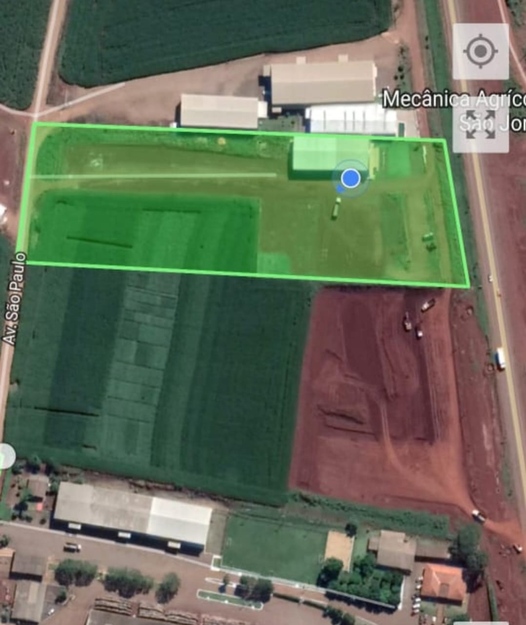 TERRENO COM 22.250 M2 EM CORBÉLIA PR - COM BARRACÃO COMERCIAL DE 900 M2 FRENTE PARA BR 369