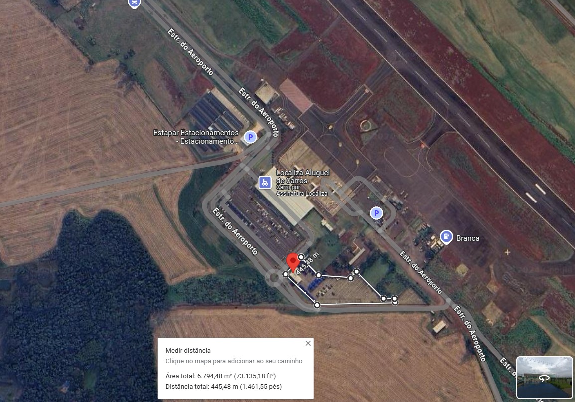 TERRENO COM 6.795 M2 - NO AEROPORTO DE CASCAVEL PARANA, localizado em Cascavel - PR