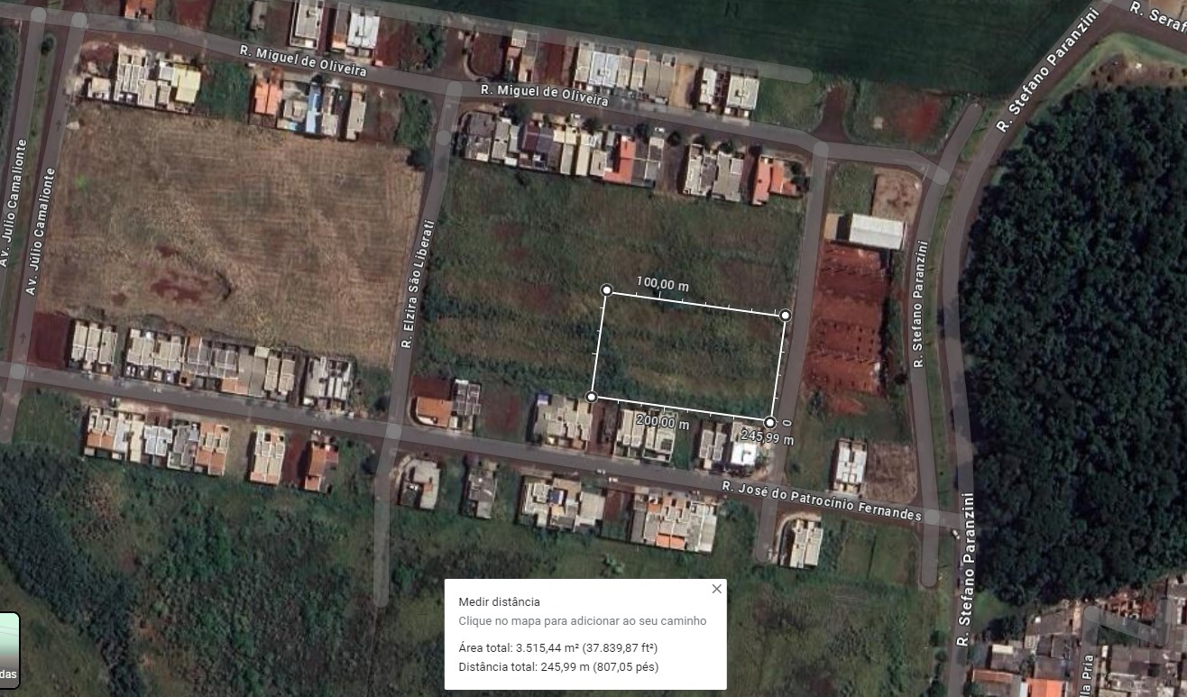 TERRENO COM 3.515,25 M2 - CAMBÉ PARANÁ - BAIRRO JARDIM CIDADE ALTA