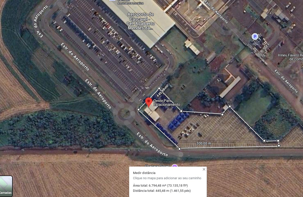 TERRENO COM 6.795 M2 - NO AEROPORTO DE CASCAVEL PARANA, localizado em Cascavel - PR