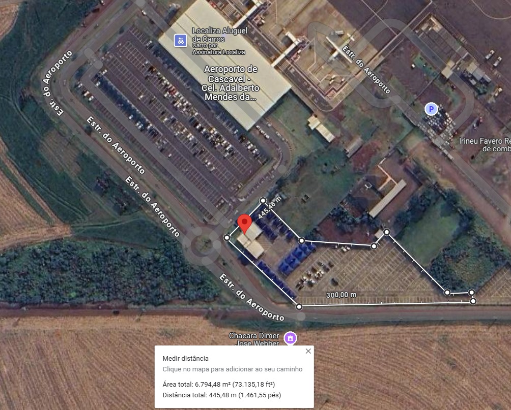 TERRENO COM 6.795 M2 - NO AEROPORTO DE CASCAVEL PARANA, localizado em Cascavel - PR
