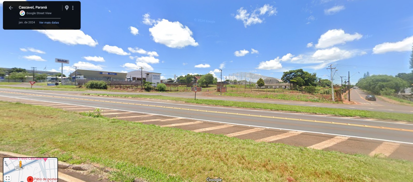 TERENO COMERCIAL COM 33 MIL M2 BR 277 PERIMETRO URBANO CASCAVEL PARANA
