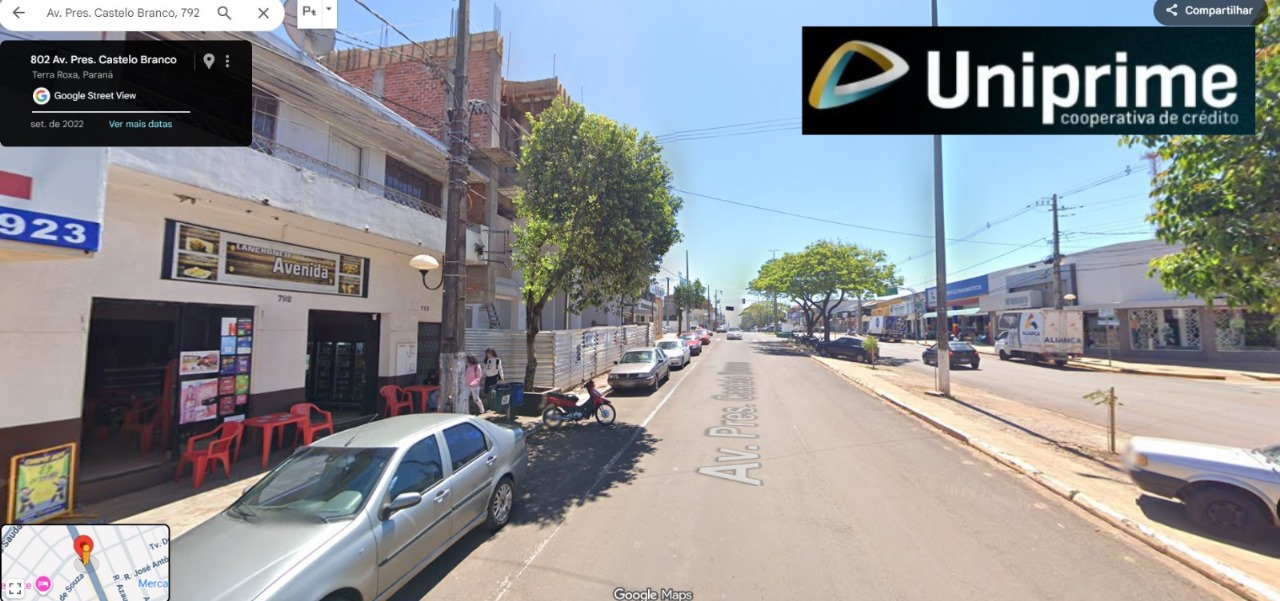 TERRENO COMERCIAL COM 104 m2 E EDIFICAÇÃO DE 160 m2 AVERBADO - TERRA ROXA - PR