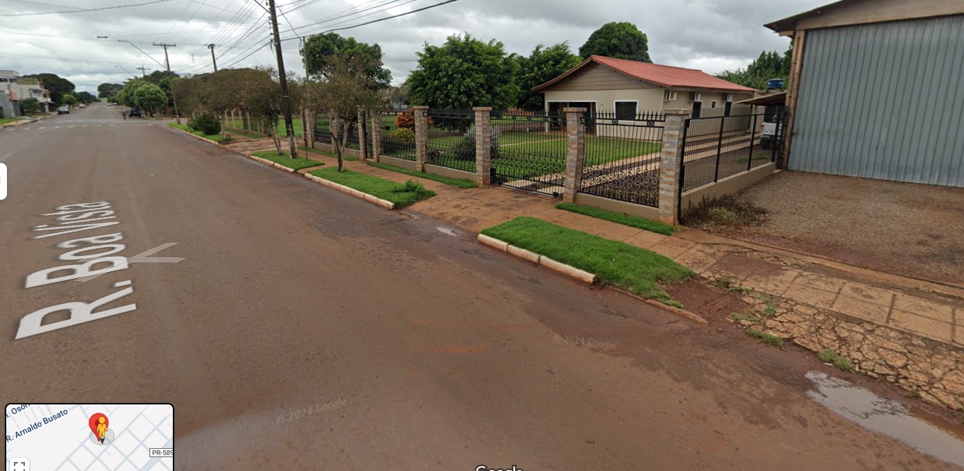 TERRENO URBANO COM 2.160 M2 COM CONSTRUÇÃO NÃO AVERBADA MUNICIPIO DE NOVA SANTA ROSA PR, localizado em Nova Santa Rosa - PR
