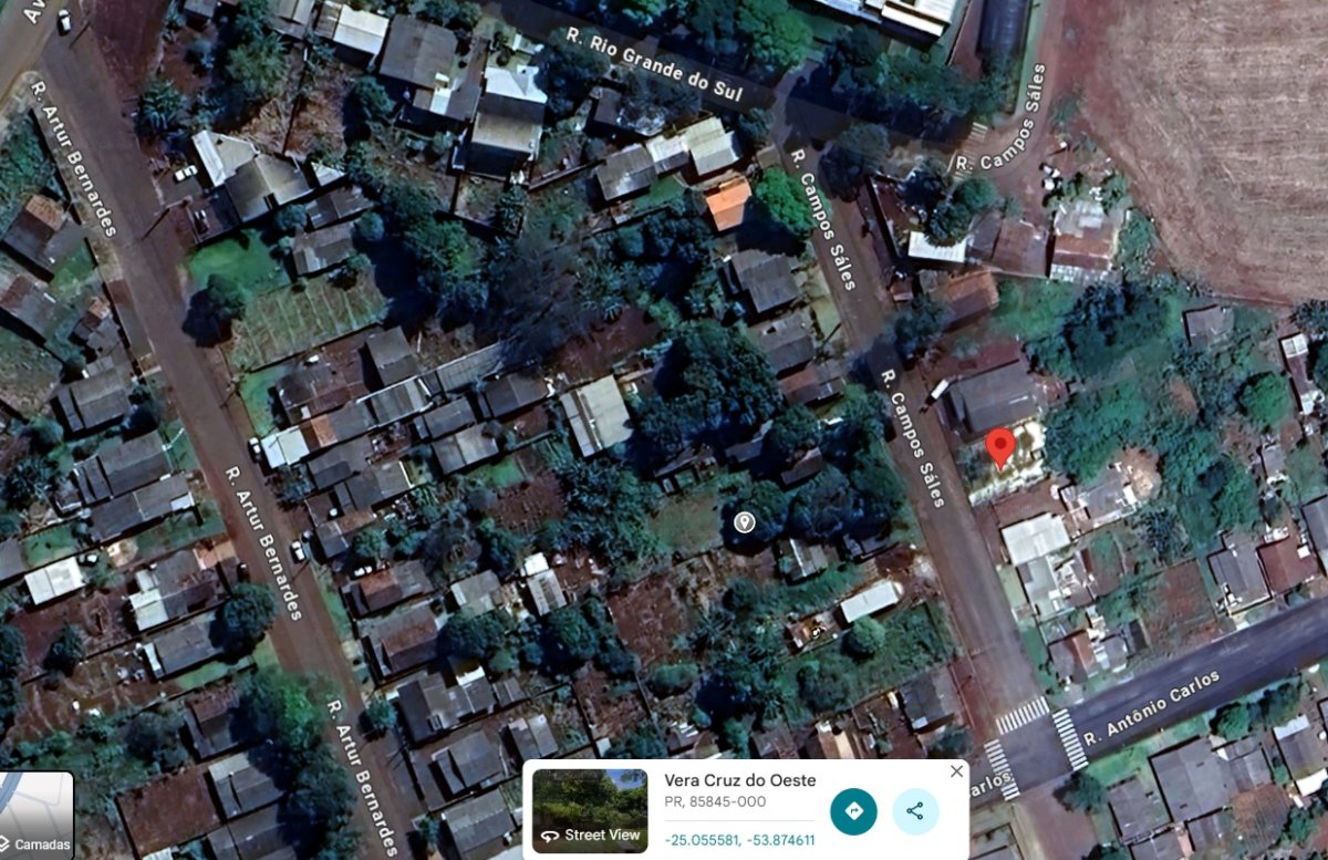 TERRENO COM 442 M2 EM VERA CRUZ DO OESTE PR ( JARDIM AMERICA), localizado em Matelândia - PR