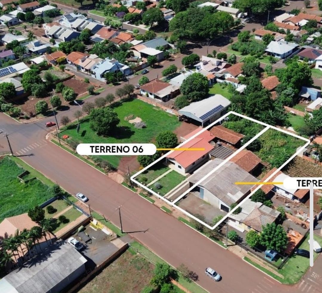 TERRENO URBANO COM 2.160 M2 COM CONSTRUÇÃO NÃO AVERBADA MUNICIPIO DE NOVA SANTA ROSA PR, localizado em Nova Santa Rosa - PR