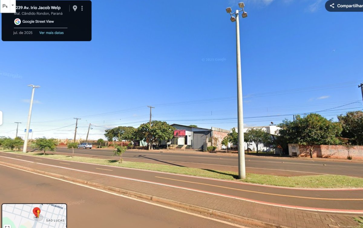 Terreno Urbano Com 602 M2 E Barracão/sala Comercial Com 233 M2 Em Marechal Candio Rondon Pr, localizado em Marechal Cândido Rondon - PR