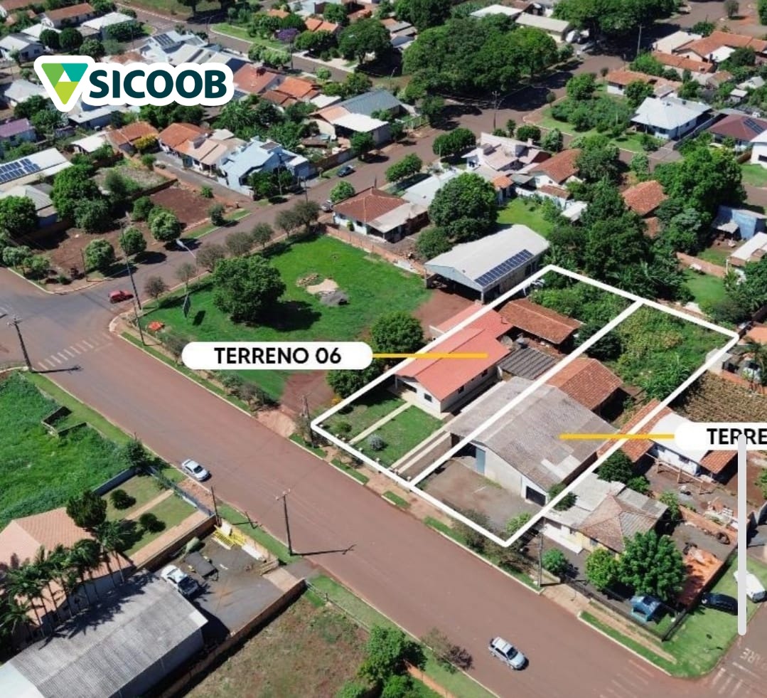 TERRENO URBANO COM 2.160 M2 COM CONSTRUÇÃO NÃO AVERBADA MUNICIPIO DE NOVA SANTA ROSA PR, localizado em Nova Santa Rosa - PR