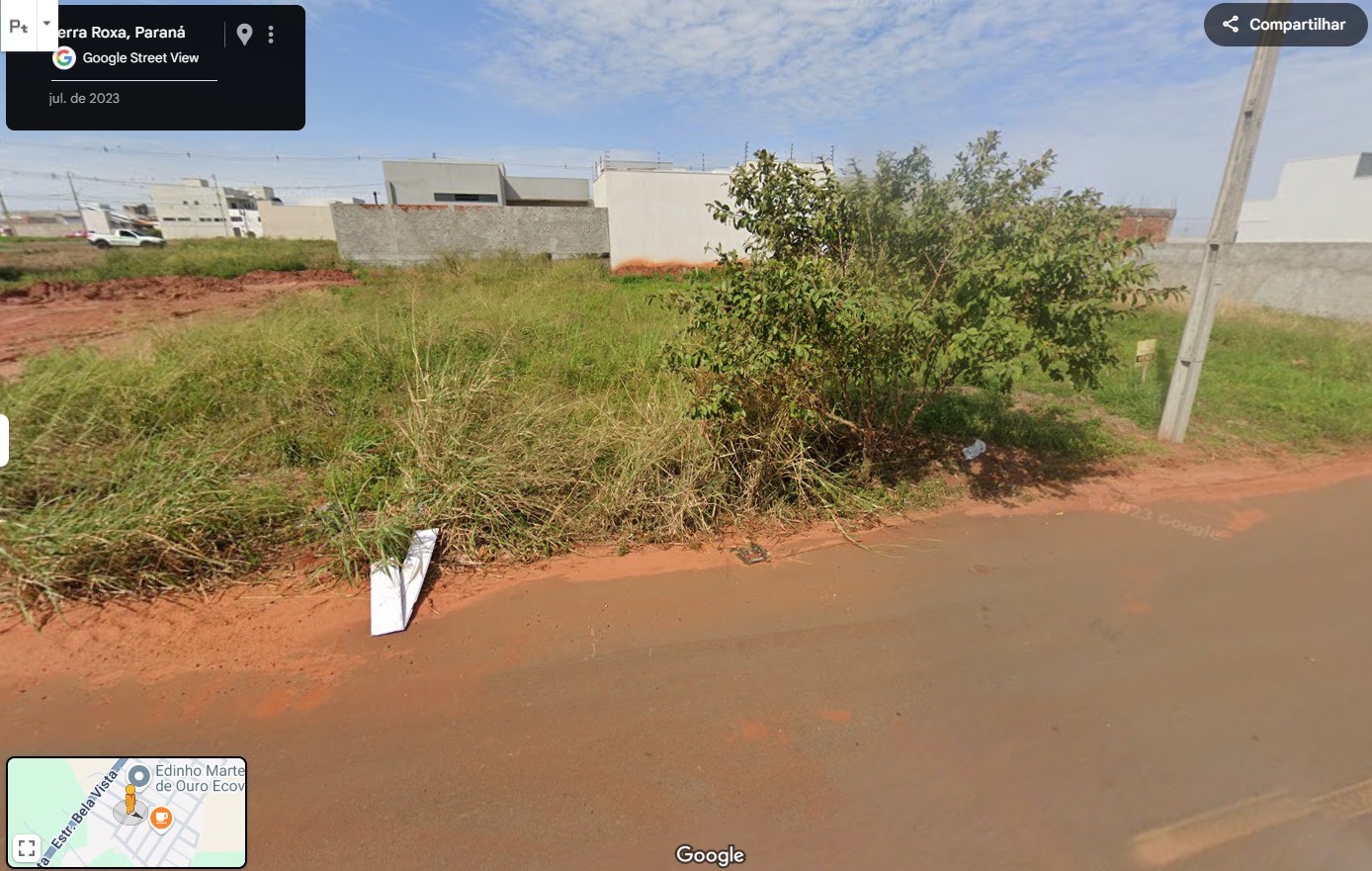 TERRENO COM 250,63 M2 - LOTEAMENTO ECOVILLE III - TERRA ROXA PR, localizado em Terra Roxa - PR