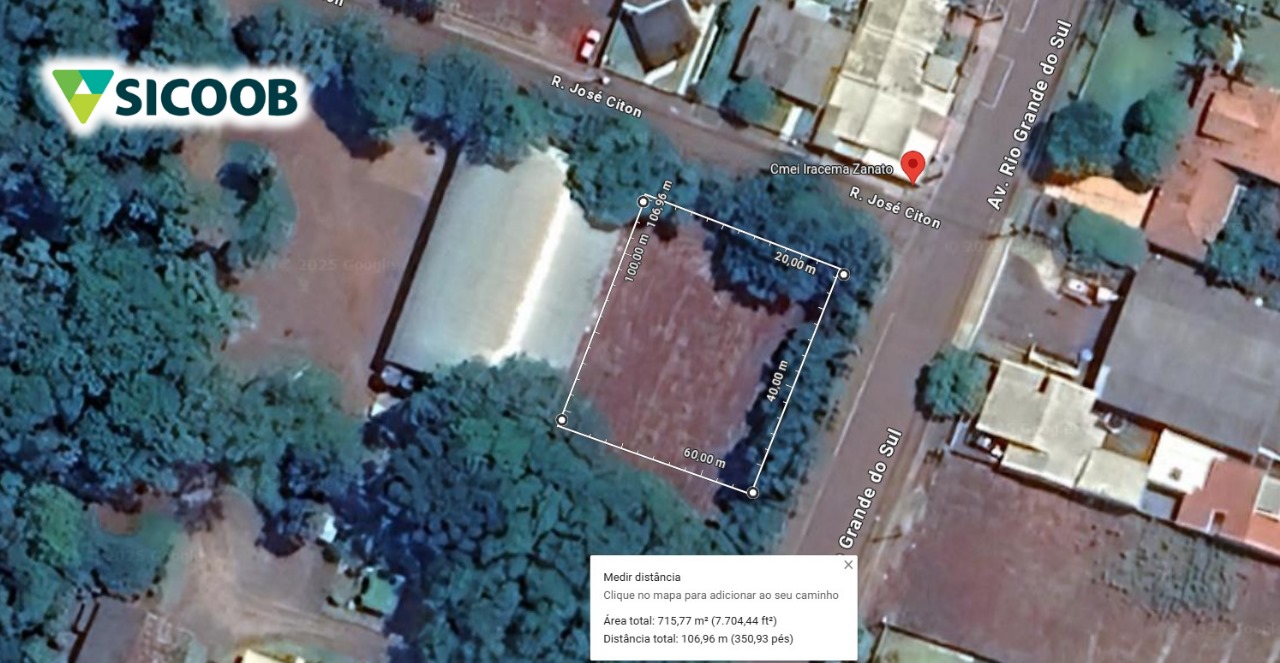 TERRENO URBANO COM 715,10 METROS QUADRADOS EM  CORBÉLIA PARANA