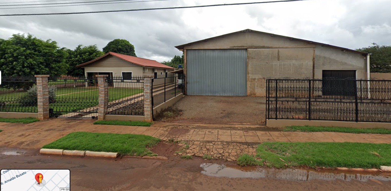 TERRENO URBANO COM 2.160 M2 COM CONSTRUÇÃO NÃO AVERBADA MUNICIPIO DE NOVA SANTA ROSA PR, localizado em Nova Santa Rosa - PR