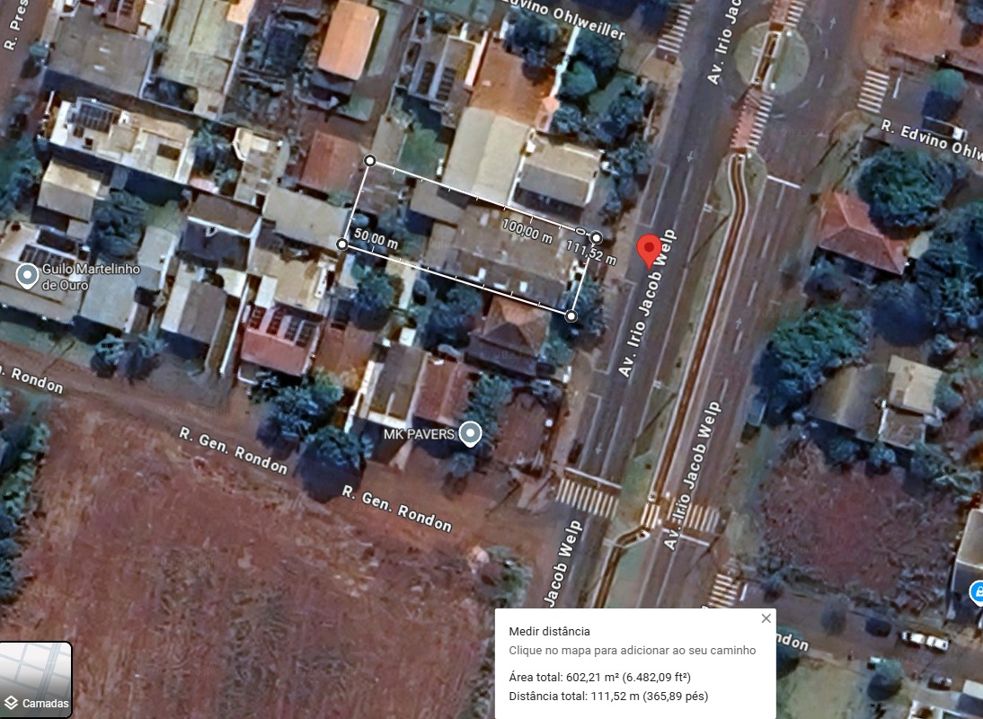 Terreno Urbano Com 602 M2 E Barracão/sala Comercial Com 233 M2 Em Marechal Candio Rondon Pr, localizado em Marechal Cândido Rondon - PR