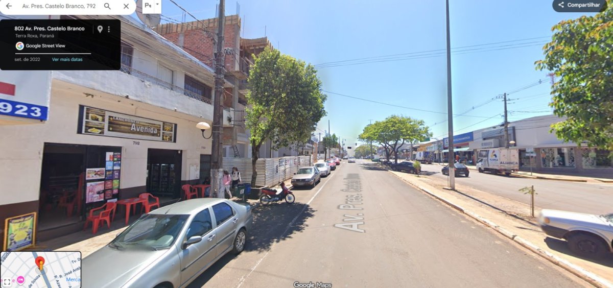 Terreno Comercial De 104 M2 Com Imóvel Comercial De 160 M2 Em Terra Roxa Pr, localizado em Terra Roxa - PR