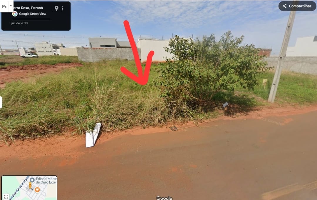 TERRENO COM 250,63 M2 - LOTEAMENTO ECOVILLE III - TERRA ROXA PR, localizado em Terra Roxa - PR