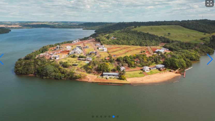 Terreno Em Capitão Leônidas Marques - Pr Rua Dos Ipês, Unidade 32, Quadra 3, Condomínio Marinas Capitão • 945m², localizado em Capitão Leônidas Marques - PR
