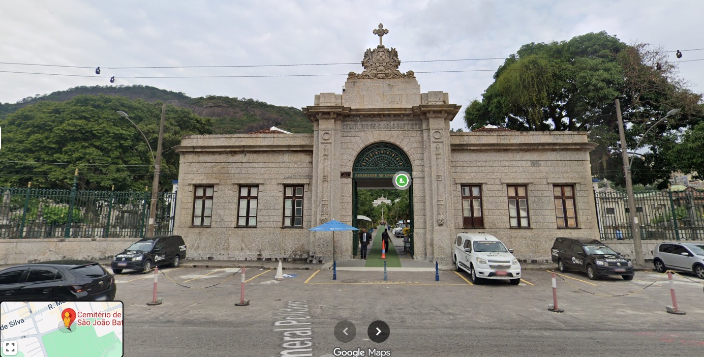 JAZIGO PERPÉTUO CEMITÉRIO SÃO JOÃO BATISTA - RJ (BOTAFOGO -RIO JANEIRO)